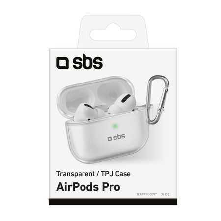 SBS - Silicon Tok - Apple AirPods Pro, transparent