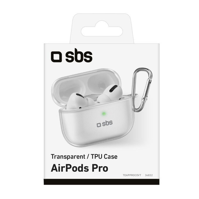 SBS - Silicon Tok - Apple AirPods Pro, transparent
