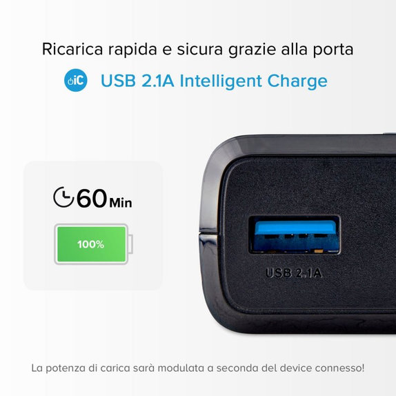 SBS - PowerBank 20 000 mAh, 2x USB, Micro-USB, fekete