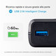 SBS - PowerBank 20 000 mAh, 2x USB, Micro-USB, fekete