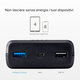 SBS - PowerBank 20 000 mAh, 2x USB, Micro-USB, fekete