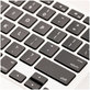 Apple MacBook Pro 15" A1398 (Late 2013 - Mid 2014) - Felső Billentyűzet Keret + Billentyűzet US