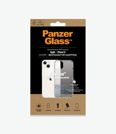 PanzerGlass - Tok ClearCase AB - iPhone 13, átlátszó