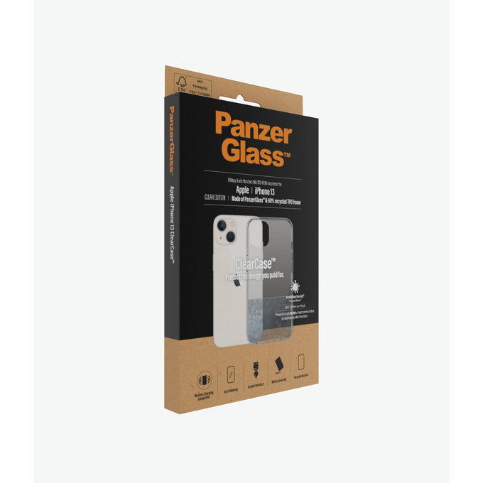 PanzerGlass - Tok ClearCase AB - iPhone 13, átlátszó