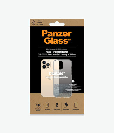 PanzerGlass - Tok ClearCase AB - iPhone 13 Pro Max, átlátszó