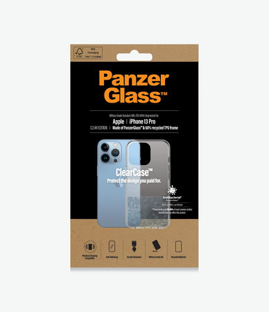 PanzerGlass - Tok ClearCase AB - iPhone 13 Pro, átlátszó