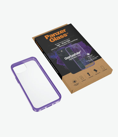 PanzerGlass - Tok ClearCaseColor AB - iPhone 13 mini, grape