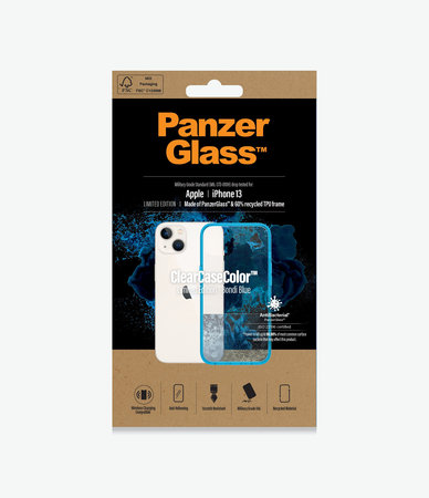 PanzerGlass - Tok ClearCaseColor AB - iPhone 13, bondi blue