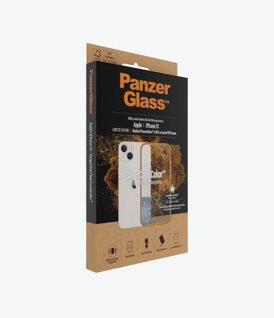 PanzerGlass - Tok ClearCaseColor AB - iPhone 13, tangerine