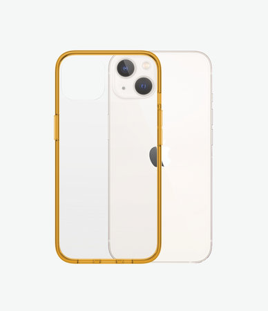 PanzerGlass - Tok ClearCaseColor AB - iPhone 13, tangerine