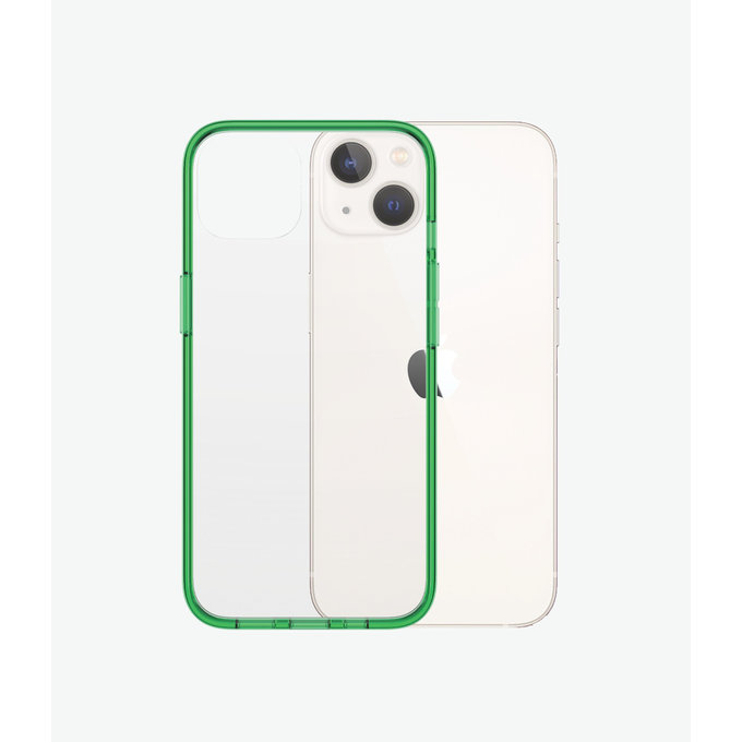 PanzerGlass - Tok ClearCaseColor AB - iPhone 13, lime