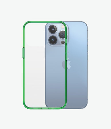 PanzerGlass - Tok ClearCaseColor AB - iPhone 13 Pro, lime