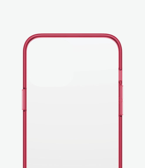 PanzerGlass - Tok ClearCaseColor AB - iPhone 13 Pro Max, strawberry