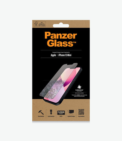 PanzerGlass - Edzett Üveg Standard Fit AB - iPhone 13 mini, átlátszó