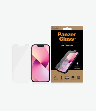 PanzerGlass - Edzett Üveg Standard Fit AB - iPhone 13 mini, átlátszó