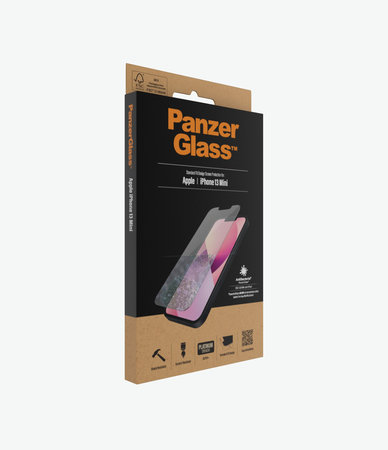 PanzerGlass - Edzett Üveg Standard Fit AB - iPhone 13 mini, átlátszó