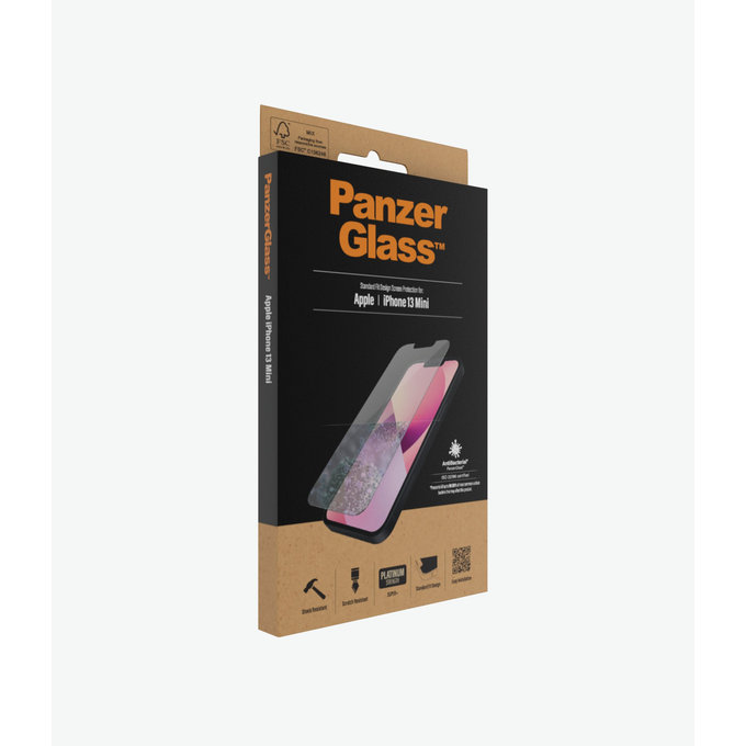 PanzerGlass - Edzett Üveg Standard Fit AB - iPhone 13 mini, átlátszó