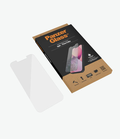 PanzerGlass - Edzett Üveg Standard Fit AB - iPhone 13 mini, átlátszó