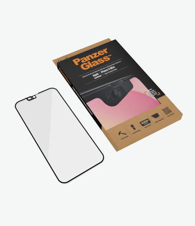 PanzerGlass - Edzett Üveg Case Friendly CamSlider AB - iPhone 13 mini, fekete