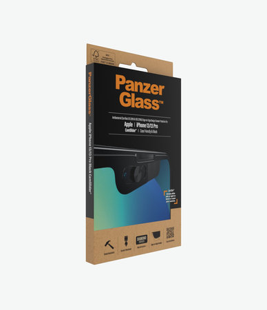 PanzerGlass - Edzett Üveg Case Friendly CamSlider AB - iPhone 13, 13 Pro és 14, fekete