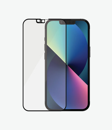 PanzerGlass - Edzett Üveg Case Friendly CamSlider AB - iPhone 13, 13 Pro és 14, fekete