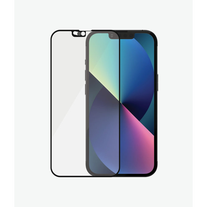 PanzerGlass - Edzett Üveg Case Friendly CamSlider AB - iPhone 13, 13 Pro és 14, fekete