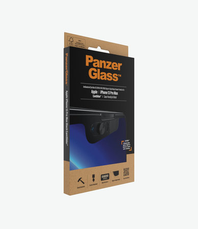 PanzerGlass - Edzett Üveg Case Friendly CamSlider AB - iPhone 13 Pro Max és 14 Plus, fekete
