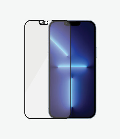 PanzerGlass - Edzett Üveg Case Friendly CamSlider AB - iPhone 13 Pro Max és 14 Plus, fekete