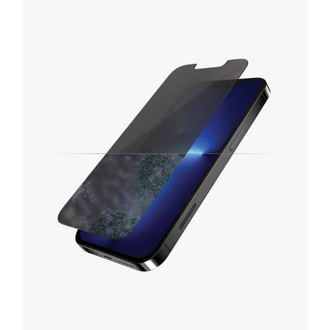 PanzerGlass - Edzett Üveg Standard Fit Privacy AB - iPhone 13 Pro Max és 14 Plus, átlátszó