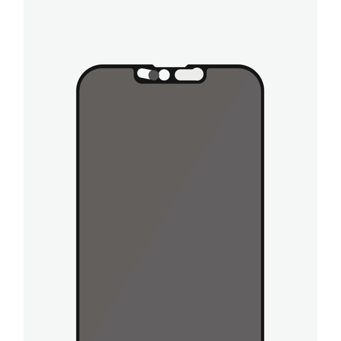 PanzerGlass - Edzett Üveg Case Friendly Privacy CamSlider AB - iPhone 13, 13 Pro és 14, fekete