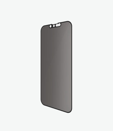 PanzerGlass - Edzett Üveg Case Friendly Privacy AB - iPhone 13, 13 Pro, 14 és 16e, fekete