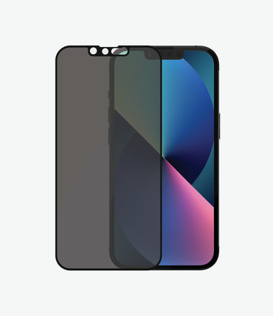 PanzerGlass - Edzett Üveg Case Friendly Privacy AB - iPhone 13, 13 Pro, 14 és 16e, fekete