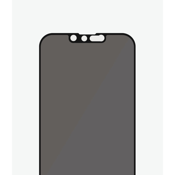 PanzerGlass - Edzett Üveg Case Friendly Privacy AB - iPhone 13, 13 Pro, 14 és 16e, fekete
