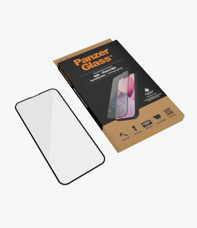 PanzerGlass - Edzett Üveg Case Friendly AB - iPhone 13 mini, fekete