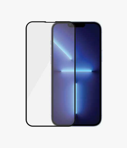 PanzerGlass - Edzett Üveg Case Friendly AB - iPhone 13 Pro Max és 14 Plus, fekete