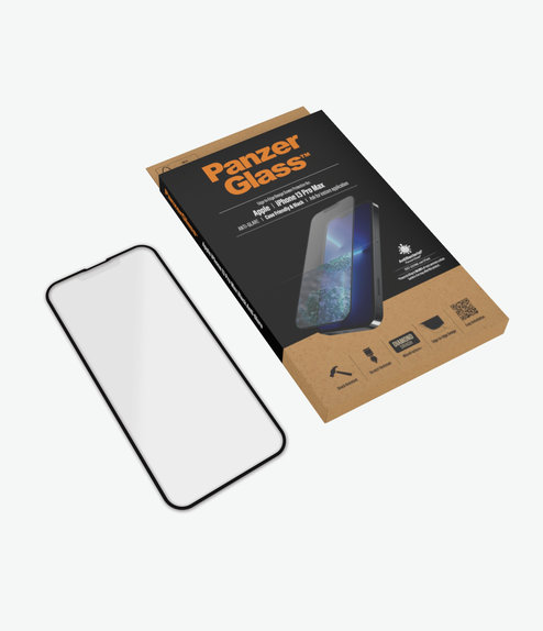 PanzerGlass - Edzett Üveg Case Friendly Anti-Glare AB - iPhone 13 Pro Max és 14 Plus, fekete