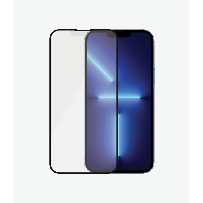 PanzerGlass - Edzett Üveg Case Friendly Anti-Glare AB - iPhone 13 Pro Max és 14 Plus, fekete