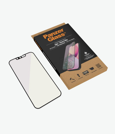 PanzerGlass - Edzett Üveg Case Friendly Anti-Bluelight AB - iPhone 13 mini, fekete
