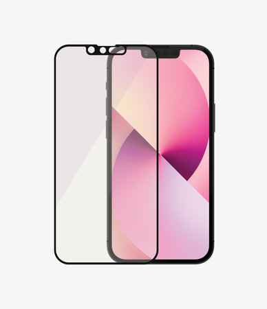 PanzerGlass - Edzett Üveg Case Friendly Anti-Bluelight AB - iPhone 13 mini, fekete