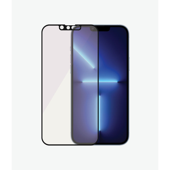 PanzerGlass - Edzett Üveg Case Friendly Anti-Bluelight AB - iPhone 13 Pro Max és 14 Plus, fekete