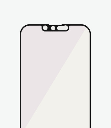 PanzerGlass - Edzett Üveg Case Friendly Anti-Bluelight AB - iPhone 13 Pro Max és 14 Plus, fekete