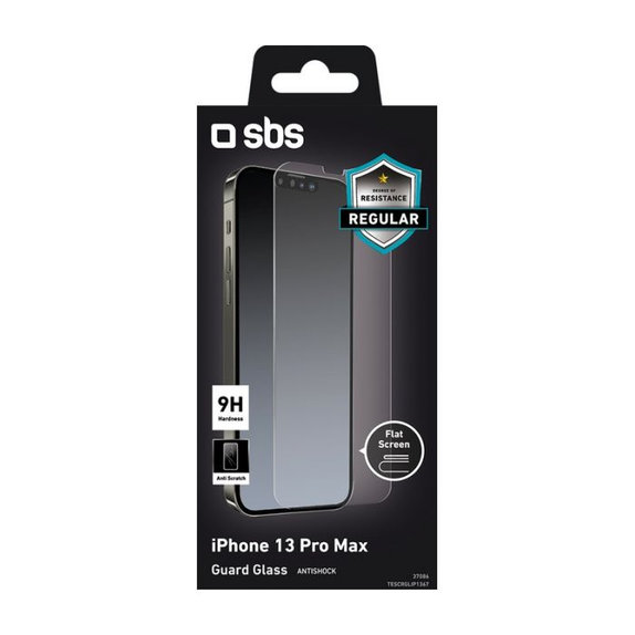 SBS - Edzett Üveg - iPhone 13 Pro Max és 14 Plus, transparent