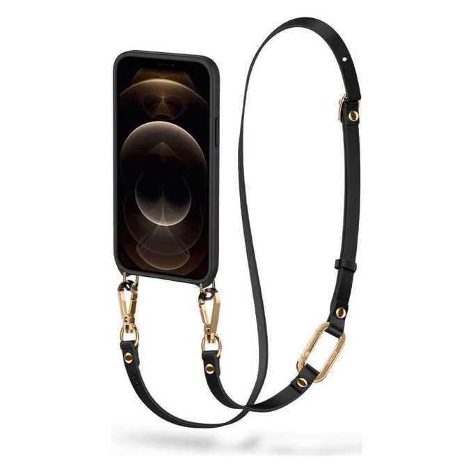 Spigen - Cyrill Classic Charm tok iPhone 12/12 Pro készülékhez, fekete