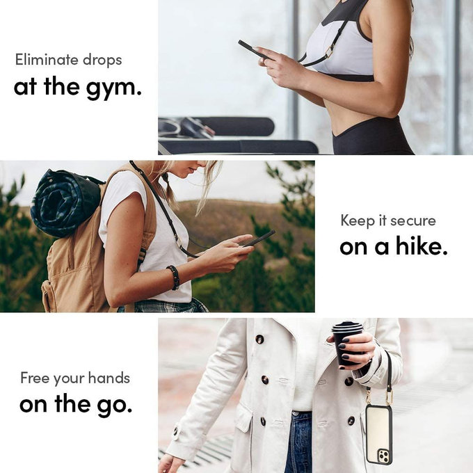 Spigen - Cyrill Classic Charm tok iPhone 12/12 Pro készülékhez, fekete