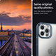 Spigen - Optik kristály tok iPhone 12 Pro készülékhez, krómkék