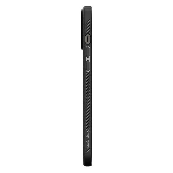 Spigen - Tok Liquid Air - iPhone 13 Pro Max, fekete