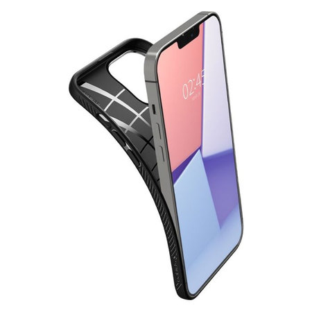 Spigen - Tok Liquid Air - iPhone 13 Pro Max, fekete