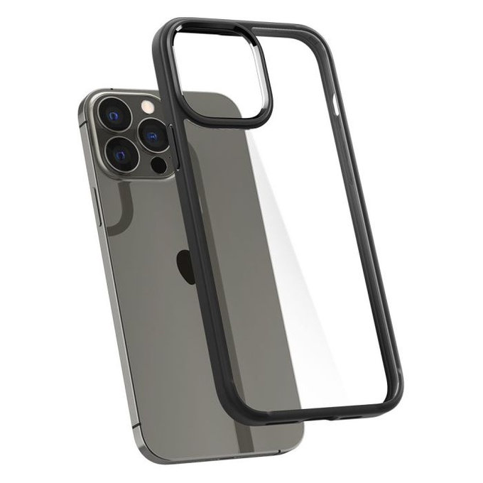 Spigen - Tok Ultra Hybrid - iPhone 13 Pro Max, fekete