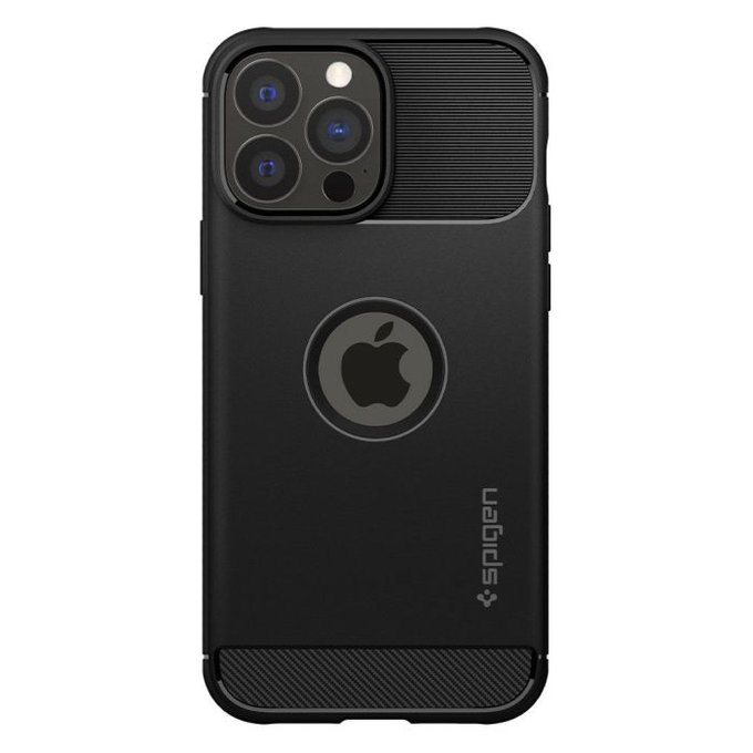 Spigen - Tok Rugged Armor - iPhone 13 Pro, fekete