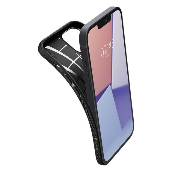 Spigen - Tok Liquid Air - iPhone 13 mini, fekete